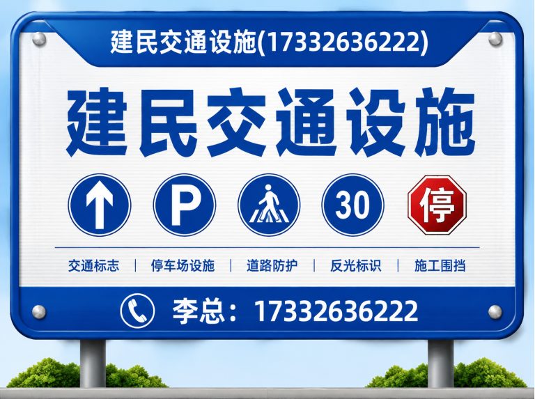 大城县标志杆展示图